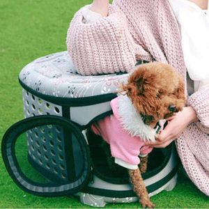 Bag Window Dog Carrier Pet Double Shoulder Sturdy Frame Breattable Doors Passar 20 kg Pets Travel Set