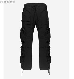 Men's Pants Mens Pants Mens Designer WHOISJACOV High Function Nylon Tooling Girdle Fashion Fitness 240308