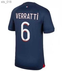 Maglie da calcio Nuovo 23 24 Mbappe Hakimi Vitinha Paris N.mendes Maillots De Football 2023 2024 Marquinhos Messis Verratti S Uomo DonnaH240308