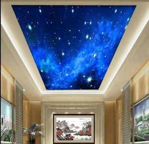 Modedekor heminredning för sovrumsstjärna himmel tak tak väggmålning tak målning3078861