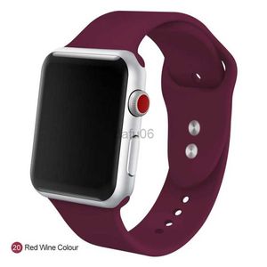 Bantlar Yeni Hemşire Silikon Kayışları İzle Saat Band 38mm 42mm 44mm 40mm Silikon Iwatch Serisi 3 4 5 6 SE 2 7 Aksesuarlar 240308