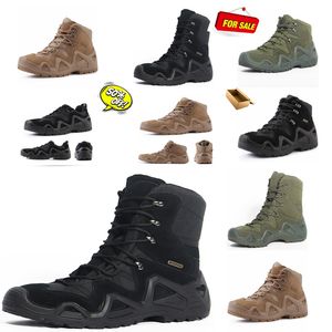 Botas masculinas novas botas de combate tático do exército botas de caminhada ao ar livre botas de deserto de inverno botas de motocicleta zapatos hombre gai