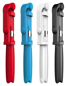 Multifunktion L01 trådlös Bluetooth -fjärrutdragbar selfie monopods stick mobiltelefonstativ hållare 3 i 1 kamera stativ för s6594779