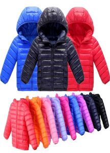 Children039s Outerwearcoat Boys Girls Cold Winter Warm Jacket Hooded Coat Children CottonPadded Clothes Boy Down 2110227570122