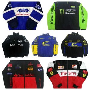 AF1 F1 Formula One Racing Jacket F1 Jesień i zima pełna haftowa bawełniana odzież Sprzedaż Wo