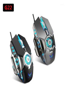 Professional 15m Wired Gaming Mouse 6 Buttons 6400 DPI Optical Computer Gamer Mics With Fan Macro Programming For PC17672047