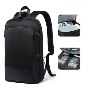 Backpack Brand Laptop Men 15.6" Pack Office Work Women Bagpack Business Anti Theft Unisex Water Proof Thin Light Backpacking