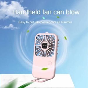 Electric Fans Mini Fan Portable Handheld USB Pocket Desktop Multi functional Charging Three Gear Wind Speed AdjustmentH240308