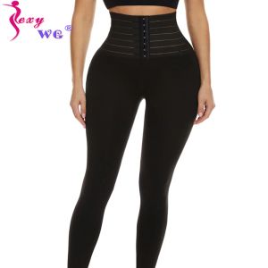 Capris Sexywg Bel Trainer Shaper Pantolon Kadın Yüksek Bel Yukarı Pantolon Seksi Butt Lifter Shapewear Tayt