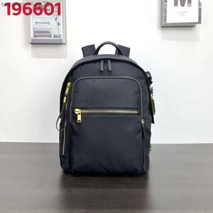 Travel Pack Solid Nylon TUMIIS Backpack Business Back Voyageur Womens Simple Color Daily Commuting Bag 196601 Designer Fkza