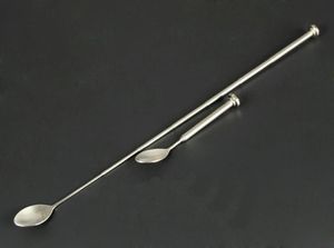 Cucchiaini da bar telescopici lunghi tascabili per artefatto da barista, cucchiai da caffè estensibili da 14 cm a 44 cm bartender7412132