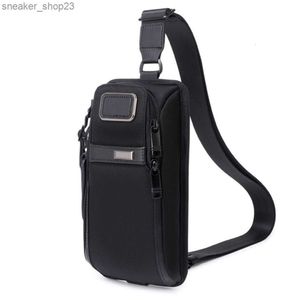 Mens TUUMI Business Backpack Chest Bag Designer Travel Back Pack Alpha Series Ballistic Nylon New Casual Fashion Shoulder Portable Mens Chest 2603585d3