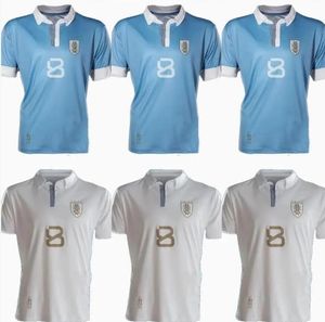 24-25 Uruguay Soccer Jerseys 9 L. SUAREZ 21 E.CAVANI 15 F.VALVERDE D.NUNEZ ARRASCAETA R.ARAUJO Customized Football Shirts kingcaps Thai Quality dhgate Discount Design