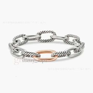 DY Desginer David Yurma Jewelry Top Quality Bracelet Simple and Elegant Popular Woven Twisted Rope Fashion Ring David Bracelet Punk Jewelry Band Fashion David 167