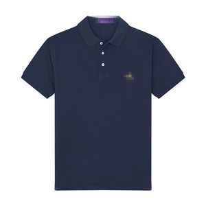 العلامة التجارية الراقية للرجال Polos Business T-Shirt Summer Multi-Color Tradial Tradial Terted Lettern