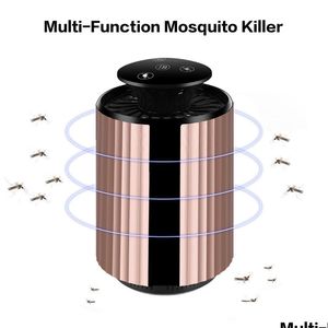 Nocne światła Brelong 365 Nano Smart USB Killer Killer Air Circation Drive Mysz Brak promieniowania Cicha repelent noc jasnoróżowy DHTCL