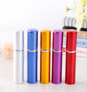 5ml Perfume Bottle Aluminium Anodized Compact Perfum Atomizer Fragrance Scentbottle Travel Refillable Makeup Spray Bottles9559426