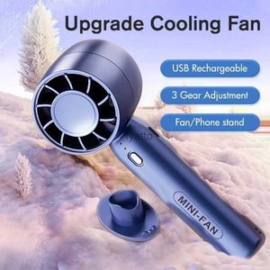 Electric Fans USB charging small fan portable cooler outdoor desktop office dormitory home studentH240308