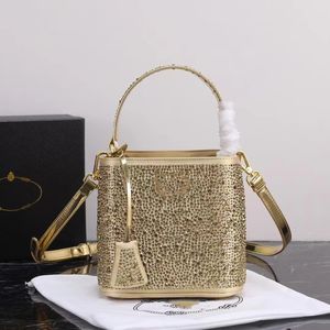 En kaliteli tasarımcı elmas çantası orijinal kaliteli deri kova çantası lüks bayan tasarımcı cüzdanlar kanal zinciri seyahat çanta kotları gerçek deri vagrant çanta