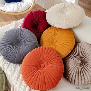 Cushion/Decorative Round Seat Cushion Soft and Comfortable Seat Cushion Four Seasons Universal Sofa Cushion Pumpkin Cushion