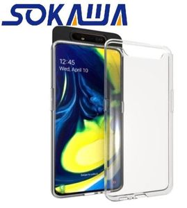 Transparent telefonfodral för Samsung Galaxy A10 A20 A30 A50 A40 A60 A70 A80 M40S M10 M20 M30S A20E CASE Soft Gel Silicon Protec7000950