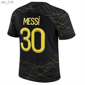 Maglie da calcio 22 23 S Mbappe Messis Di Maria Wijnaldum Ramos Hakimi Maillots De Maglie da calcio Uomo e bambino Kit Icardi VerrattiH240308