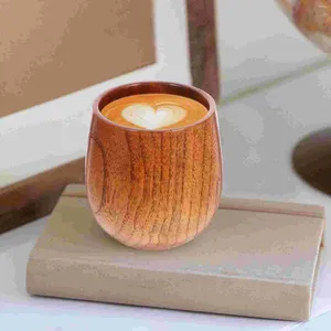 Bicchieri in Legno Tazza da Tè Tazza da Caffè Acqua di Legno 170ml