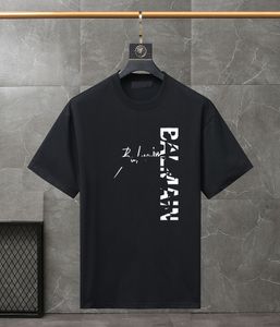 Mens Designer Band T Shirts Fashion Black White Short Sleeve Luxury Letter Mönster T-shirt Size XS-4XL#LJS777 25