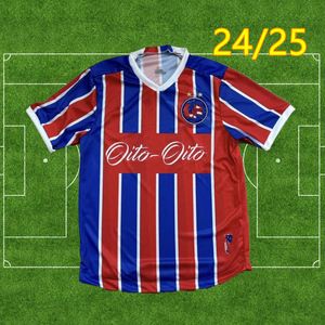 24 25 CE Bahia GILBERTO Hombres Futebol Jerseys ROSSI FLAVIO RODRIGUINHO 2024 2025Home Away Football Shirt Club Manga Curta Camisetas de Foolball