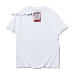 Vetements Designer T Shirt Streetwear Hip Hop Oversize Short Sleeve Tee Big Tag Patch VTM TSHIRTS Embroidery Black White Red Mens T Shirts Vetements T Shirt 4965