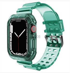 Bänder Uhrengehäuse + Armband für Uhr 41 mm 45 mm 44 mm 42 mm 40 mm 38 mm Bänder Sportarmband Armband Armband Iwatch Serie 7 6 5 4 3 SE Smart Zubehör 240308