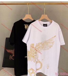 2020SS Spring and Summer New High -Case Cotton Printing Short Sleeve Round Neck Panel Tshirt Size Mlxlxxlxxxl Color Black W4664942