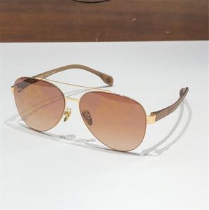 Novo design de moda óculos de sol piloto 8268 armação de metal sem aro lentes de impressão de dragão retro estilo generoso óculos de proteção UV400 de alta qualidade ao ar livre