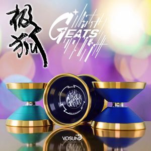 VOSUN-GEATS YOYO 6061 SUS 304プロのファンシーデッドスリープヨーヨーヨーヨースチールリング240301