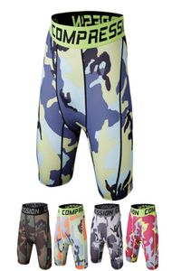 Homens roupa interior elástico yoga shorts esportes correndo collants camuflagem shorts para homens basquete correndo ginásio jogging compressão apertado3099729