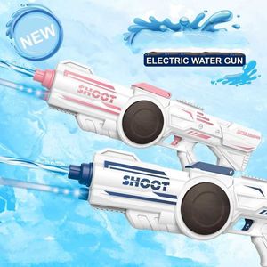 Arma brinquedos pistola de água elétrica para adultos crianças grande capacidade de água super automática armas de esguicho verão piscina festa praia ao ar livre xm8l2403