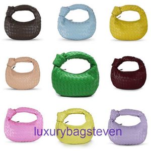 Bottgs's Vents's high end Designer Jodie Tote bags for womens Knitted bag 2023 woven cow horn knotted handbag underarm With Real logo and box