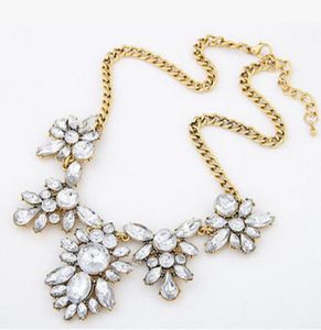 10pcslot New Arrival Boutique metal Rhinestone Necklace big girls jewelry wonmens Bubblegum Necklace 39196735631