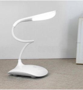 Ögonomsorgsstudie presentlampa fällbara kreativa berör det lätta skrivbordet lilla nattlampa sovrum led lamp8052794