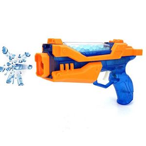 Gun Toys Manual Gel Ball Blaster بدون Charge Shooting Toy Splat Ball Blaster مناسبة لألعاب إطلاق النار في الهواء الطلق.