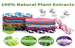 New Antimosquito Woven Wristband Insect Repellent Band Pest Control Bug Insect Protection Summer GMosquito Repellent Leather Brac4327333