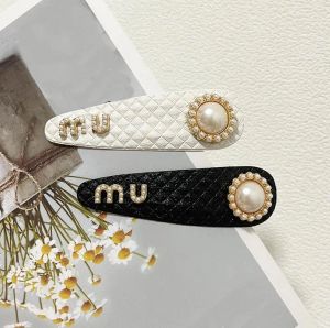 Designer Hair Clip Barrettes for Women Girl Brand Letter Stripe Stampa morsetti Fashion Hairjewelry Testa