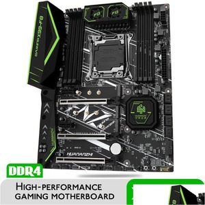 Motherboards X99 F8 Motherboard Slot LGA2011-3 USB3.0 NVME M.2 SSD Support DDR4 REG ECC Memory och Xeon E5 V3 V4 Processormotherboard DHA35