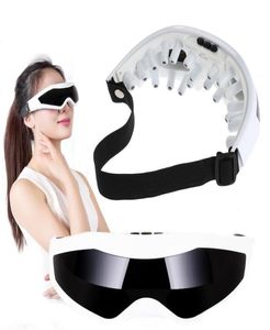 Electric Eye Massager Glassar USB Vibration Acupressure Lindrande trötthet Stress Relief Slappning av pannmassage Eye Care Tools9020984