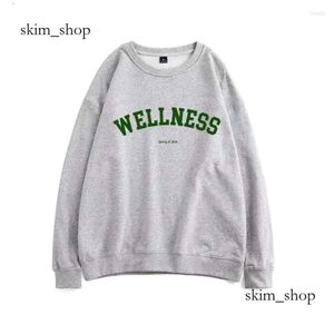 Fashion Letters Hoodies American Women's Print Gray Loose Sweatshirts Crewneck Vintage Style Autumn Thick Clothes Women Street Casual S- 793