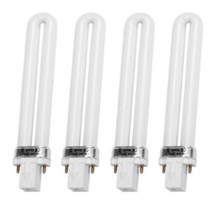 8st Lot 9W UV Lampljus för nageltork härdningslampa Byte av Ussaped Lamp Bulb Tube Nail Art Supplies Manicure2749076