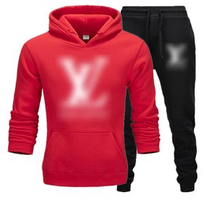 Tute da uomo firmate Tuta da uomo con cappuccio 2 pezzi Set felpa con cappuccio di lusso Felpa da uomo Pantaloni sportivi Abbigliamento sportivo Tuta da jogging