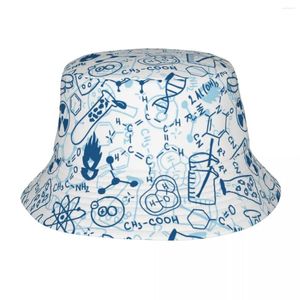 Berets School Chemistry Bucket Hat For Teen Summer Travel Sun Hats Street Lightweight Outdoor Sport Fisherman Bob