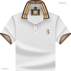 デザイナーメンズバリー2メンズラグジュアリーポロTシャツメンズポロメンズサマーシャツ刺繍TシャツハイストリートトレンドシャツトップTシャツM-4XL 313