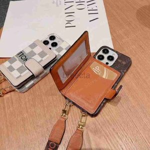 Cell Phone Cases Designer Crossbody Card Wallet Cases for iPhone 14 13 12 11 Pro Max 14promax 13promax Luxury Handbag L G Case CHG23090811-6 peterpoppy 240304